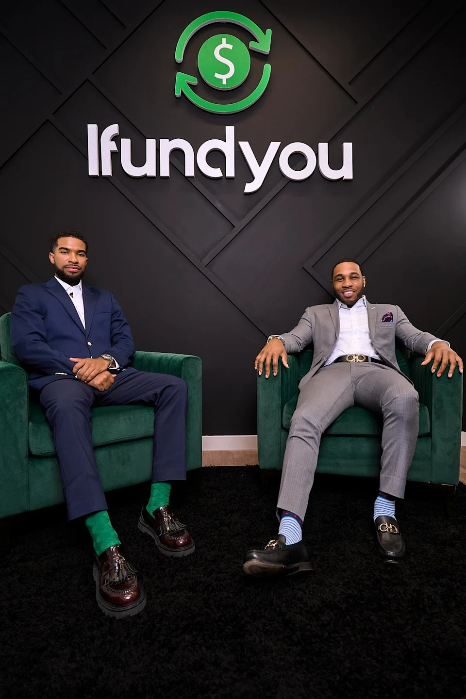 Simon De Los Santos and Brandon Medford, Co-Founders of iFundYou